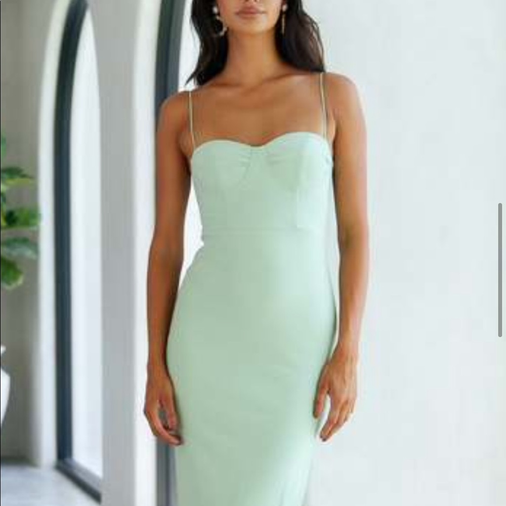 Hello Molly Mint Green Dress